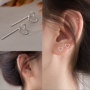heart earrings